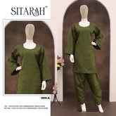 Pv Cotton with Heavy Embroidered VISCOSE Thread work Suit